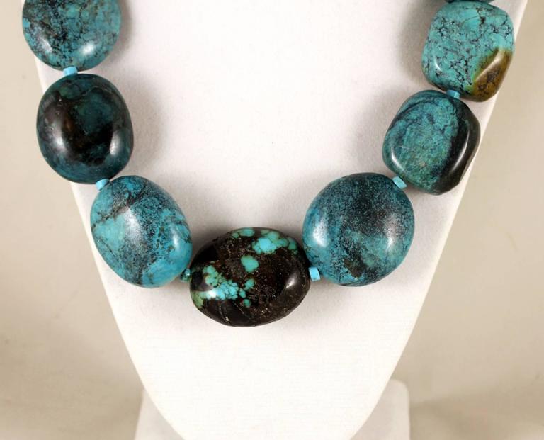Natural Beautiful Chinese Turquoise Necklace