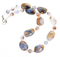 Chalcedony, Chalcedony, and Chalcedony Necklace